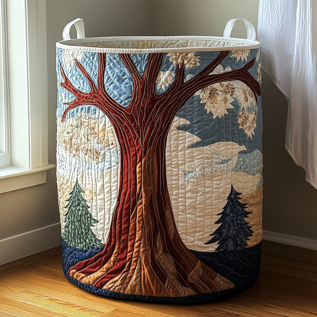 Cesta Artesanal - Atractivo Cesto De Ropa Con Textura