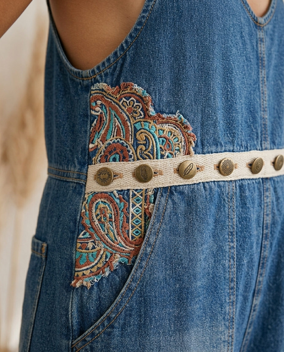 Triana | Mono Boho Pernera Ancha