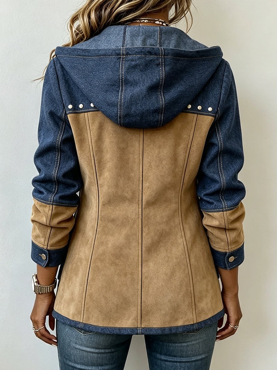 Dolores™ | Chaqueta Patchwork con Capucha