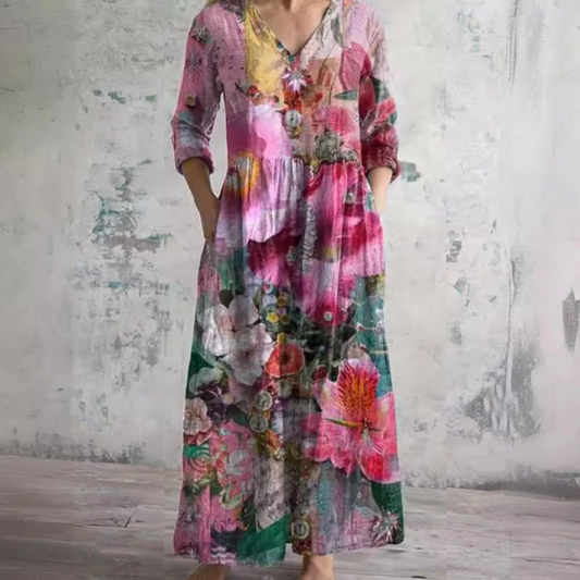 Rosa | Vestido Largo
