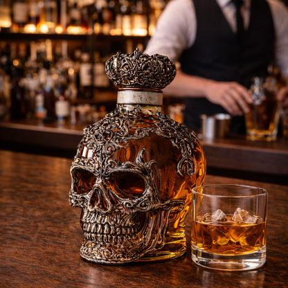 Licorera de Cristal |  Edición Calaveras