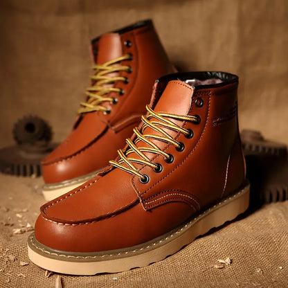Harrison™ Botas De Cuero Retro Confort