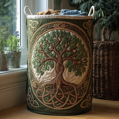 Cesta Artesanal - Atractivo Cesto De Ropa Con Textura