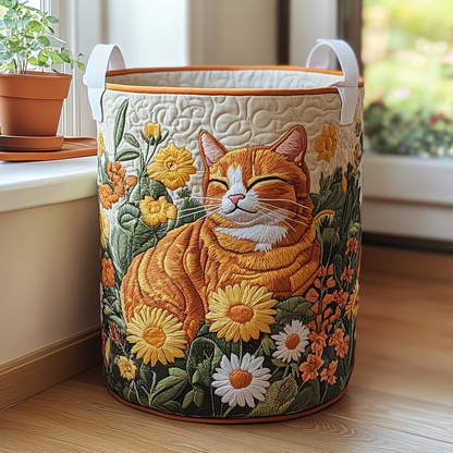 Cesta Artesanal - Cesto Para Ropa Con Diseño Acolchado