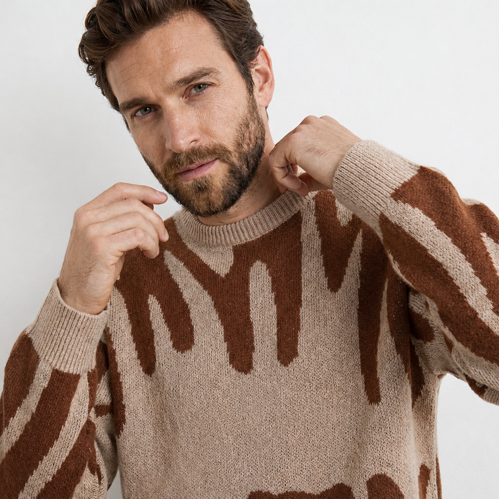 EMILIO | Sweater Tejido Estampado