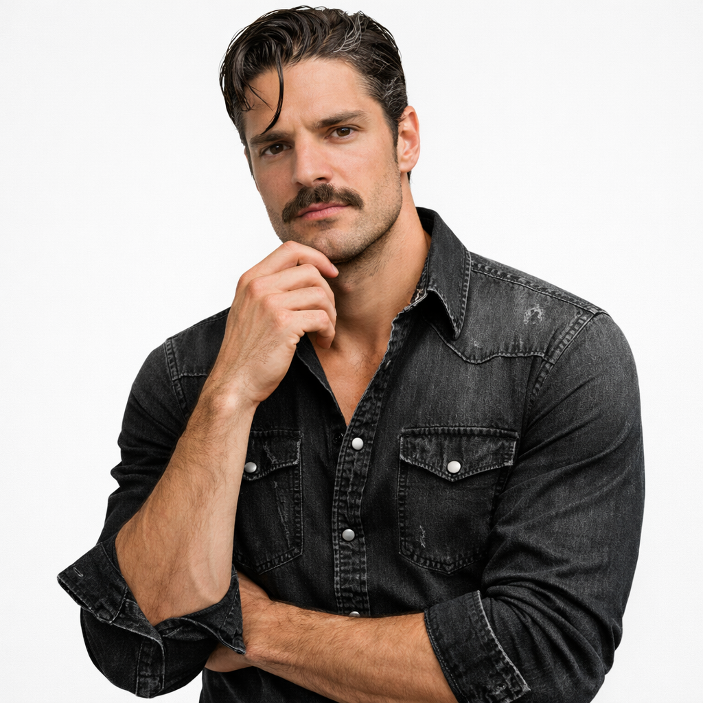 David | Camisa de Mezclilla Miami