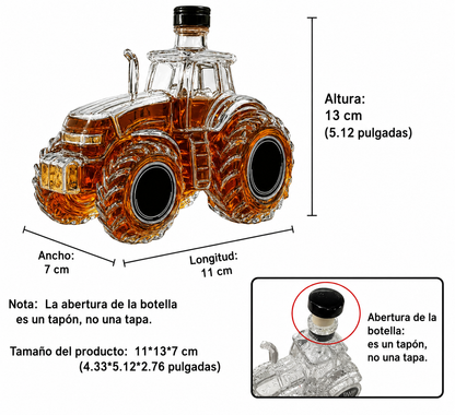 Licorera de whisky | Edición especial Tractor