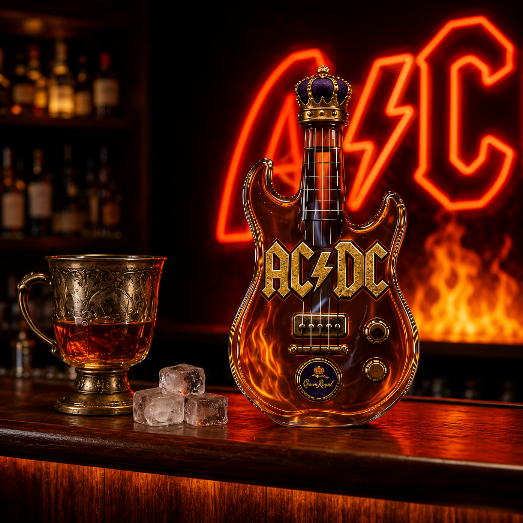 Licorera de Cristal | Edición AC/DC Guitarra