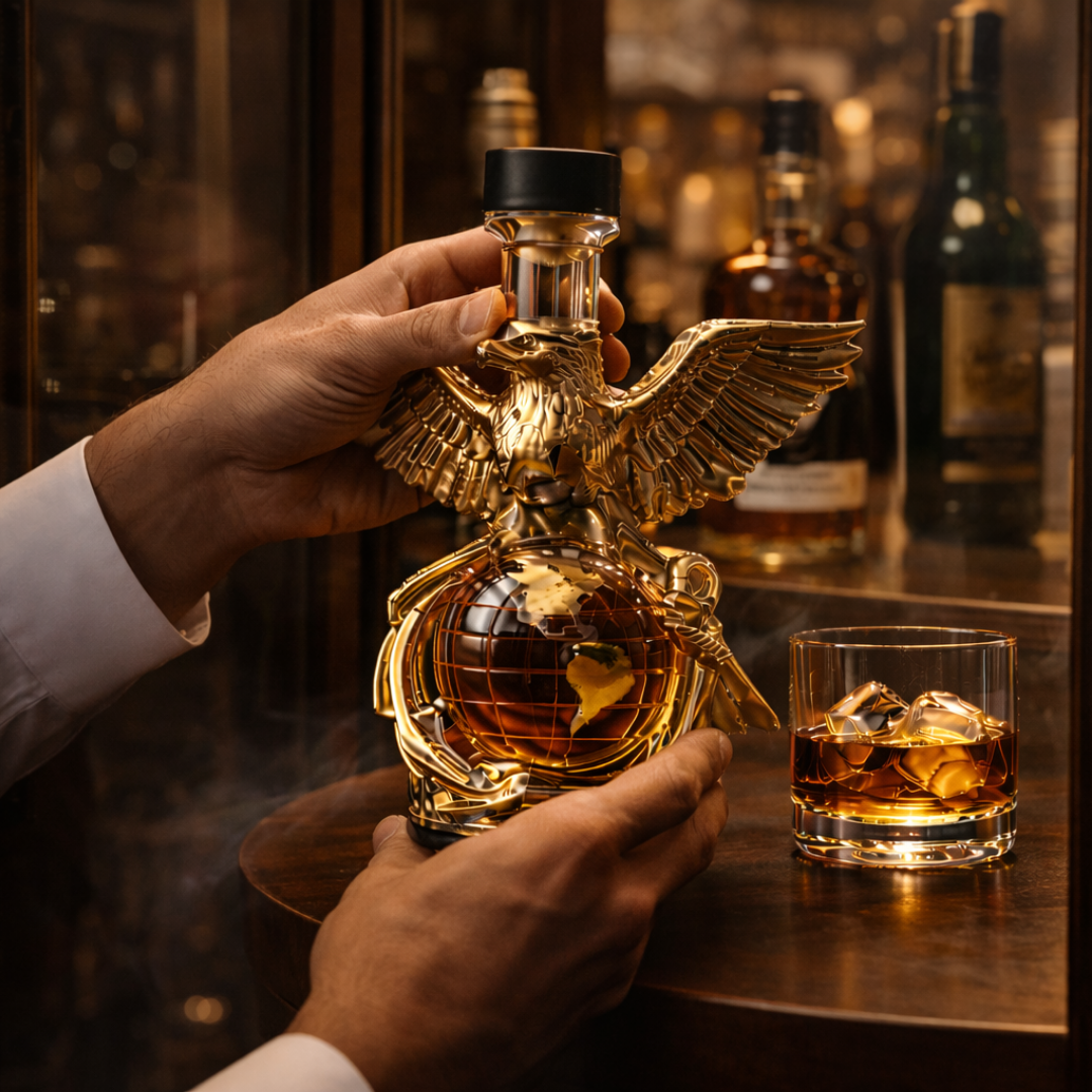 Licorera de whisky | Edición Águila