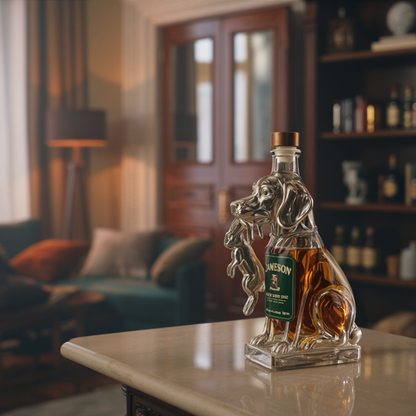 Licorera de whisky | Edición Canina