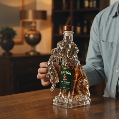 Licorera de whisky | Edición Canina