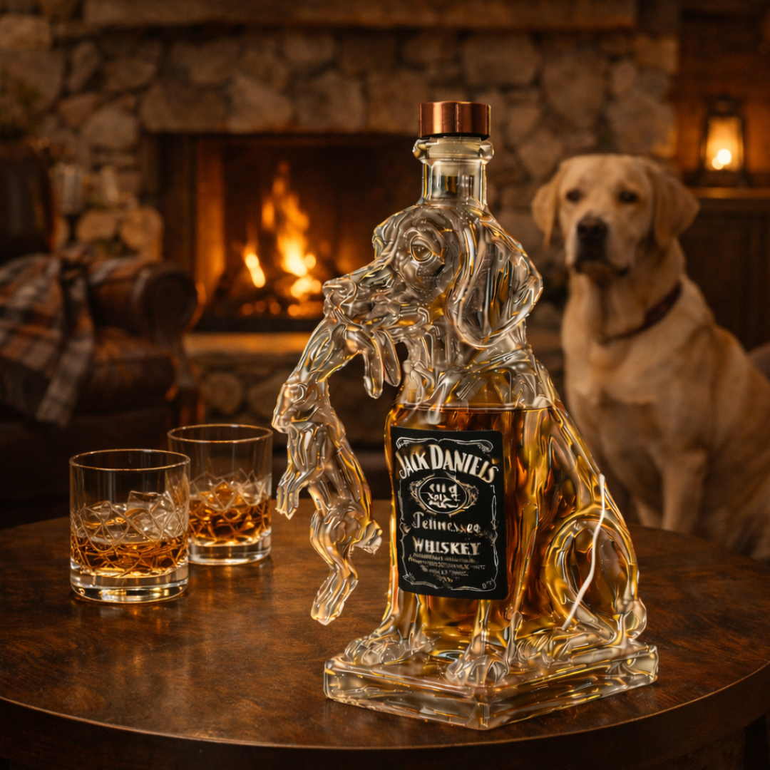 Licorera de whisky | Edición Canina