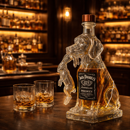 Licorera de whisky | Edición Canina