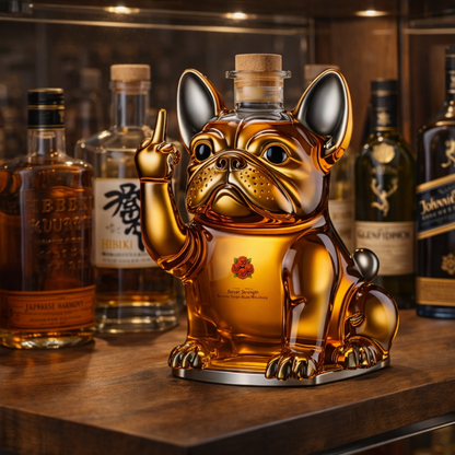 Licorera de Cristal |  Edición Canina