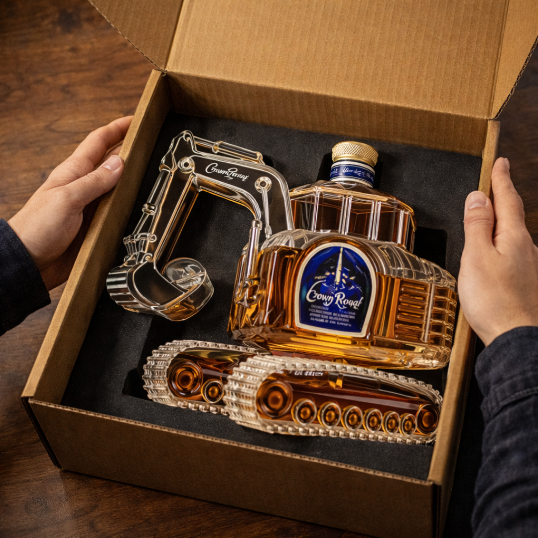Licorera de whisky | Edición Excavadora. MÁS VENDIDA