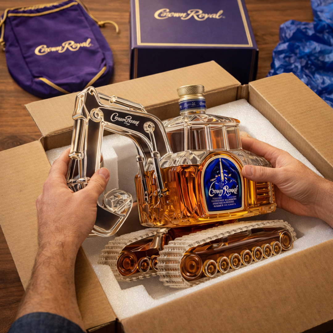 Licorera de whisky | Edición Excavadora. MÁS VENDIDA