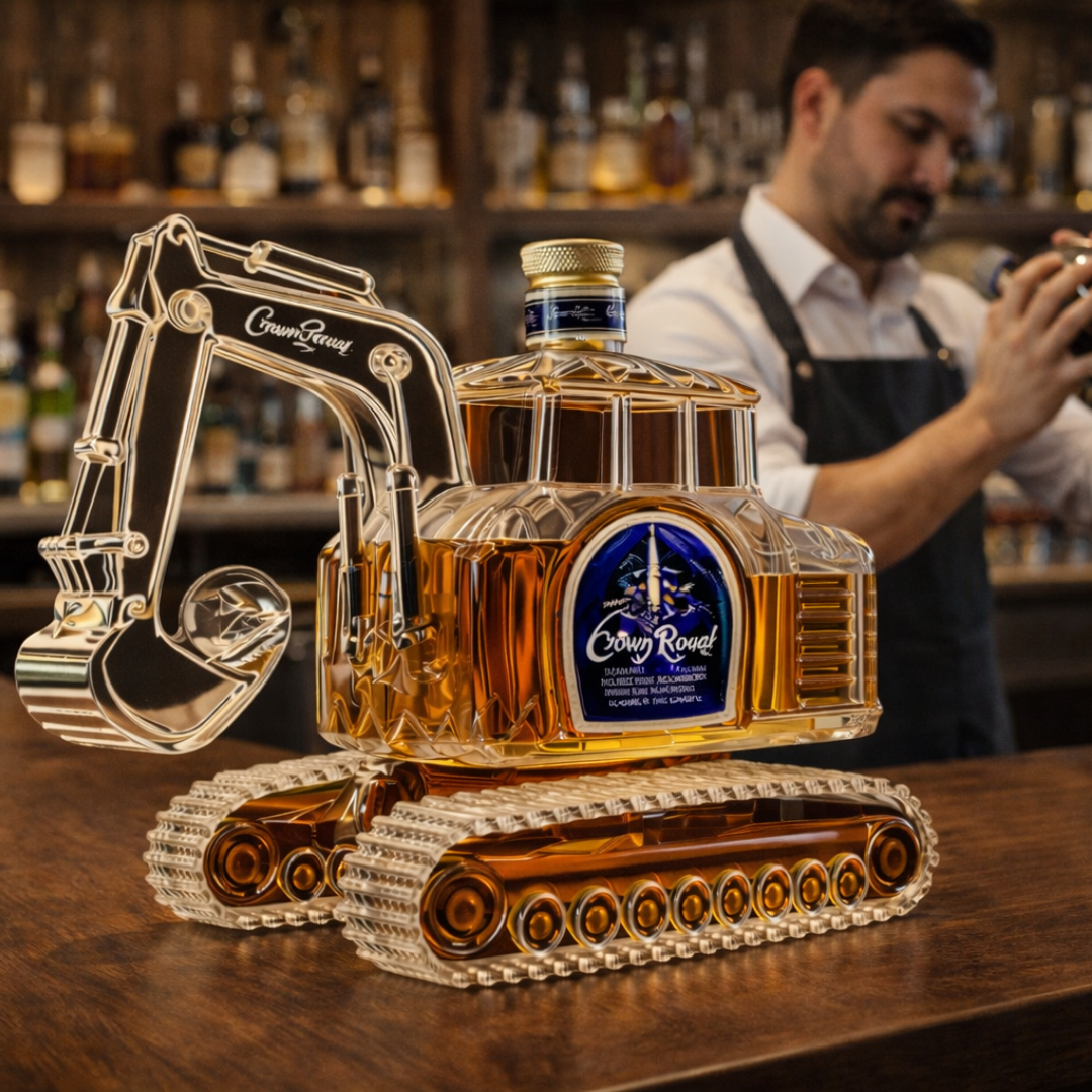 Licorera de whisky | Edición Excavadora. MÁS VENDIDA