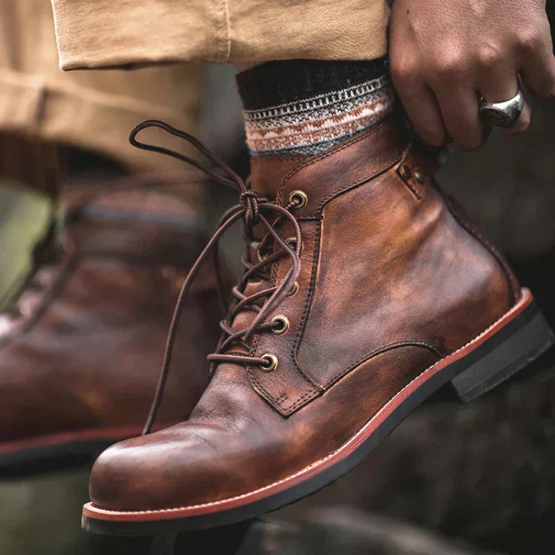 Baelric™ – Botas De Cuero Casuales Clásicas