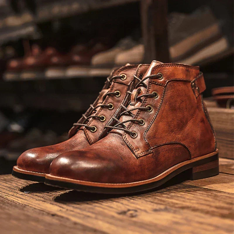 Baelric™ – Botas De Cuero Casuales Clásicas