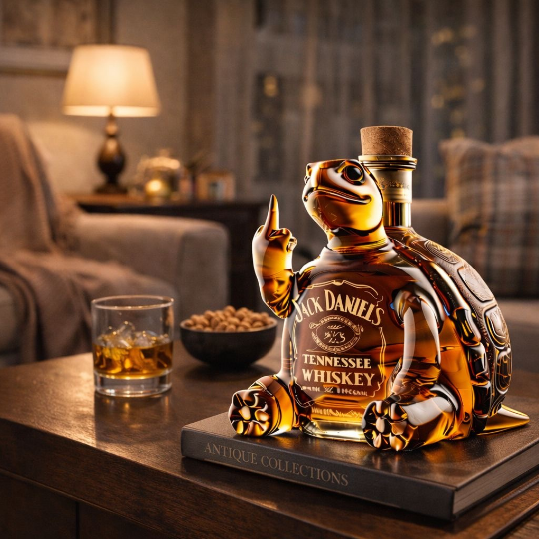 Licorera de Cristal | Edición Tortuga