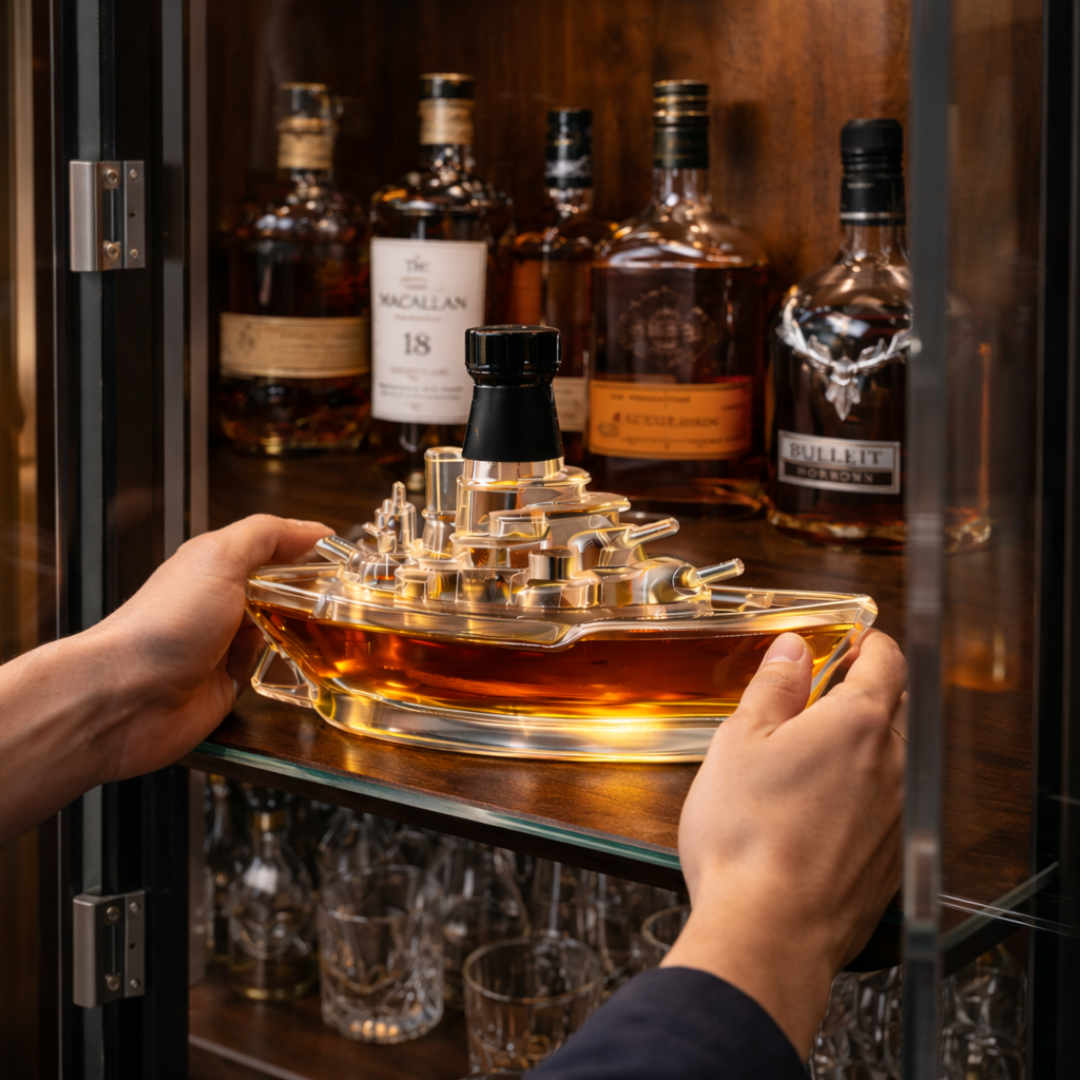 Licorera de Cristal | Edición Marina