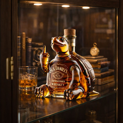Licorera de Cristal | Edición Tortuga