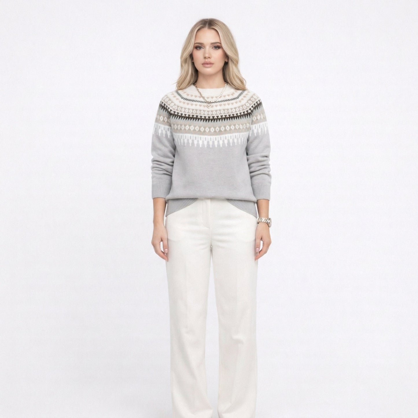 Gemma | Jersey Cuello Redondo