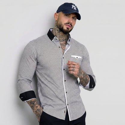 Alberto | Camisa Clásica de Manga Larga