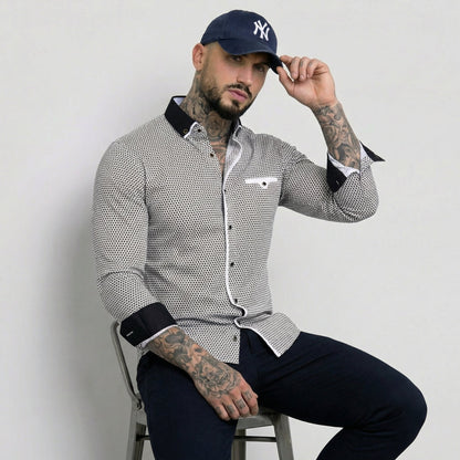 Alberto | Camisa Clásica de Manga Larga