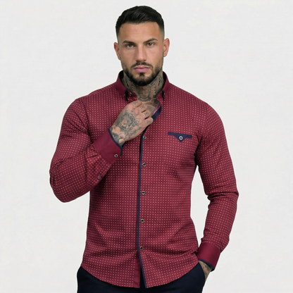 Alberto | Camisa Clásica de Manga Larga