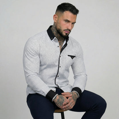 Alberto | Camisa Clásica de Manga Larga