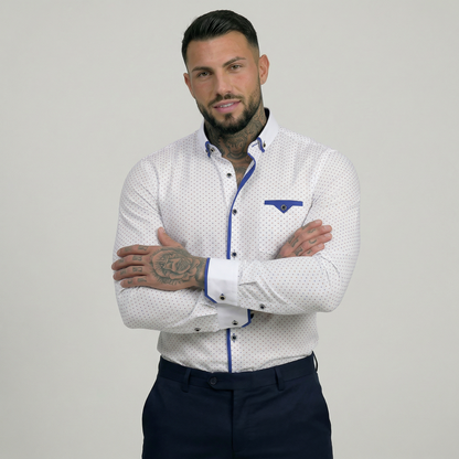 Alberto | Camisa Clásica de Manga Larga