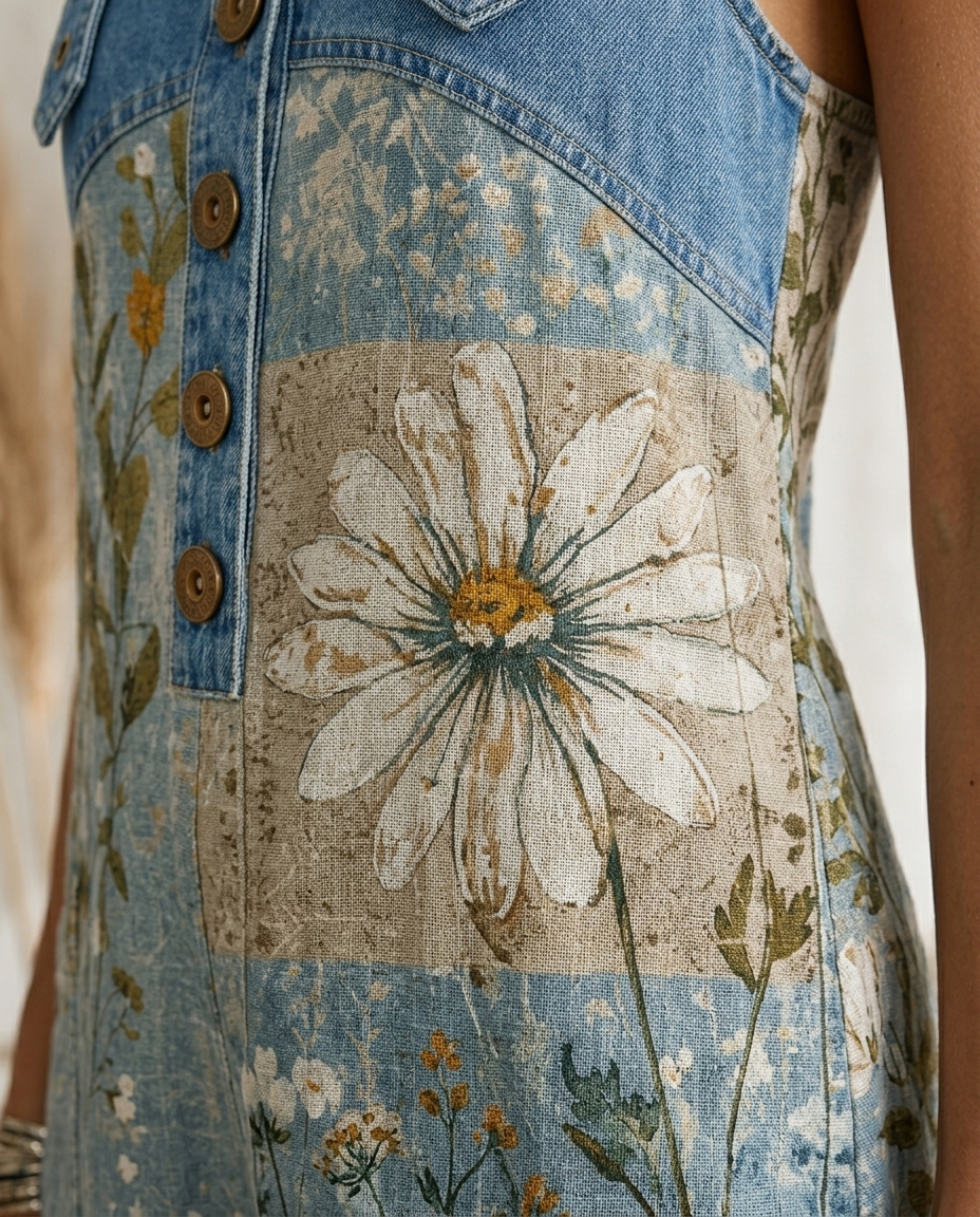 Luna | Mono Floral Vintage