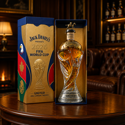 Licorera de Cristal | Edición Copa del Mundo 2026