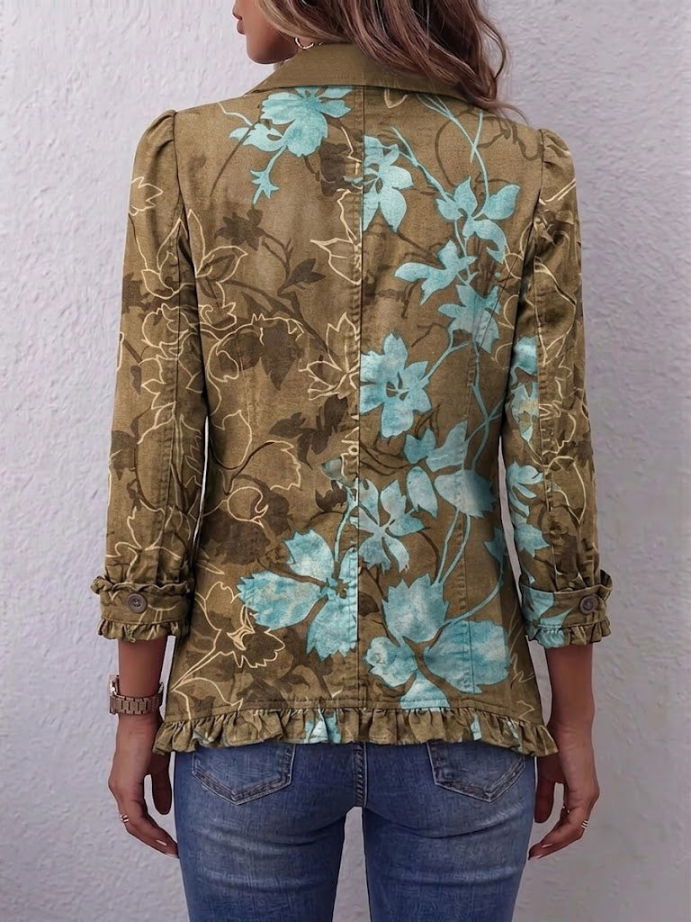 Paola™ | Chaqueta Floral Degradada