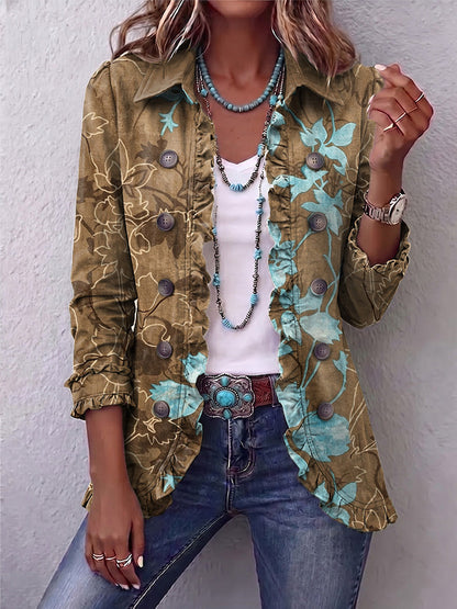 Paola™ | Chaqueta Floral Degradada