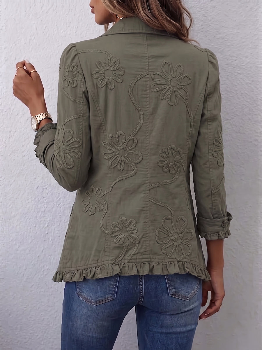 Yolanda™ | Chaqueta Utilitaria Bordada