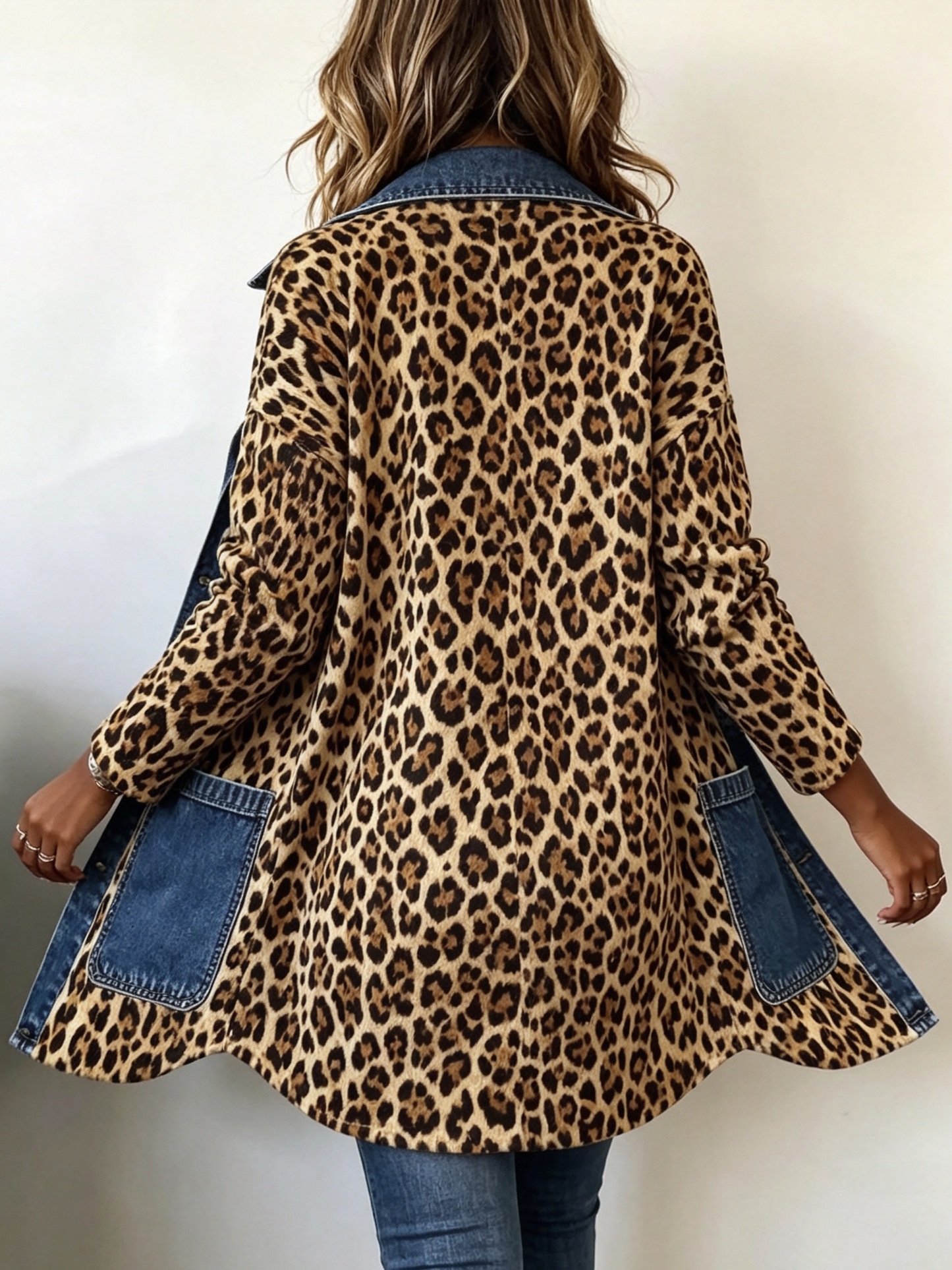 Guadalupe™ | Chaqueta Larga a Contraste