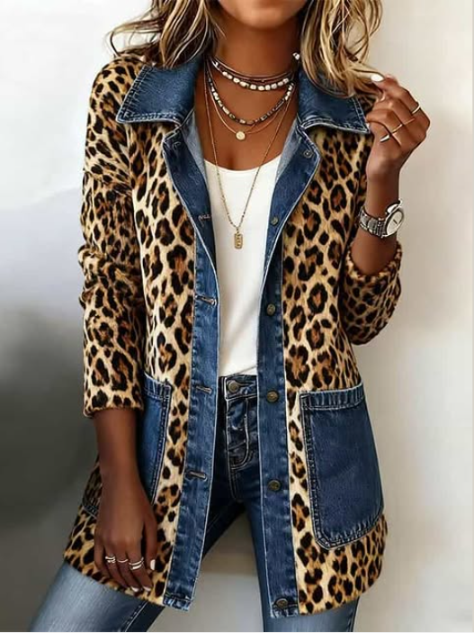 Guadalupe™ | Chaqueta Larga a Contraste