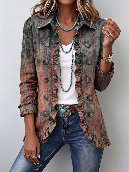 Valentina™ | Chaqueta Degradada Texturizada
